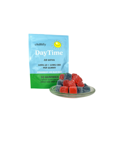D9 Daytime Gummies | 10mg Delta 9 THC | 30 Count - Image 3